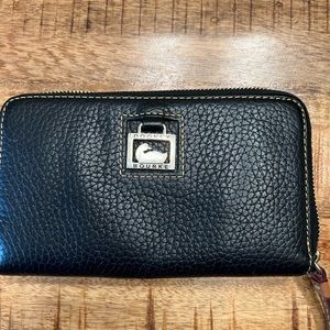 Dooney & Bourke Black Leather Wallet